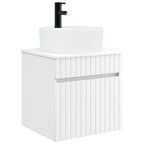 Vanidad de lavabo montada en la pared Blanco 49 x 44,5 x 65 cm