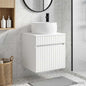 Wall-mounted Washbasin Vanity Unit White 49 x 44.5 x 66 cm