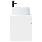 Vanidad de lavabo montada en la pared Blanco 49 x 44,5 x 66 cm