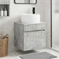 Wall-mounted Washbasin Vanity Unit White 49 x 44.5 x 66 cm
