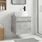 Wall-Mounted Basin Vanity Unit, White