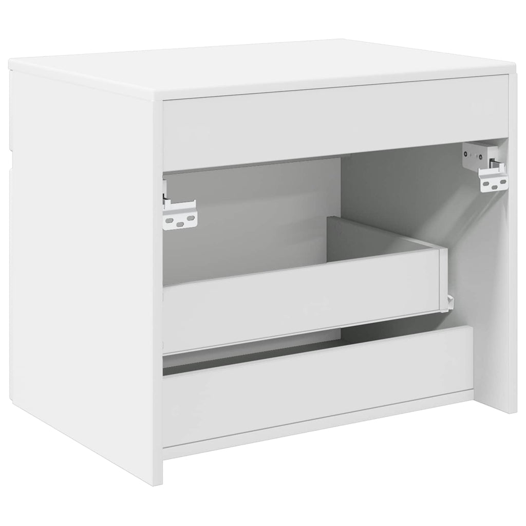 Mueble de baño montado en la pared Blanco 59 x 44,5 x 50 cm