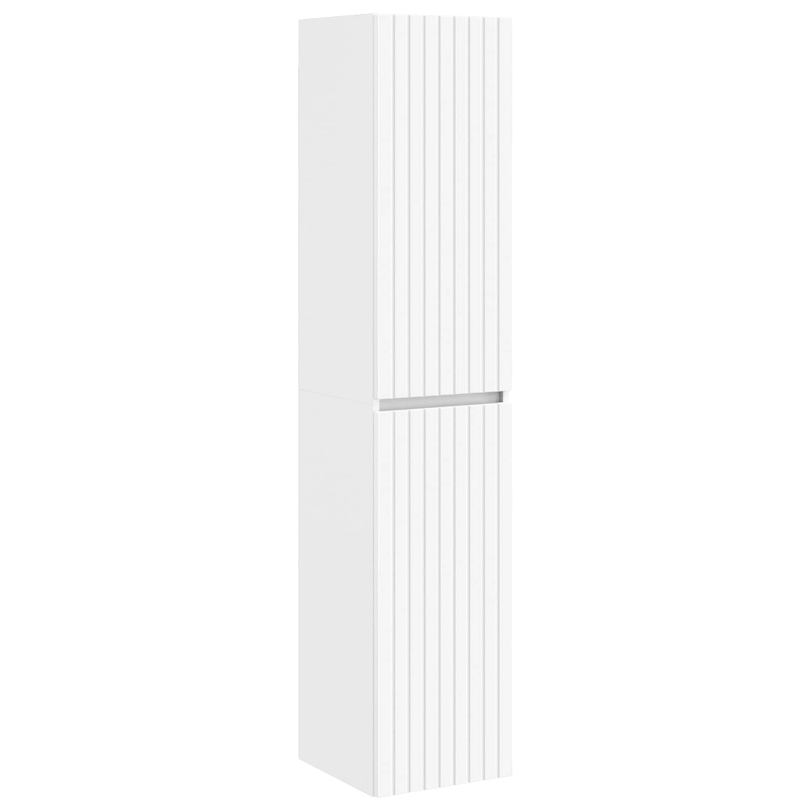 Wall-mounted bathroom cabinet White 33 x 34.5 x 100 cm