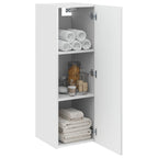 Mueble de baño montado en la pared Blanco 33 x 34,5 x 100 cm