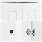 Gabinete de baño debajo del lavabo Blanco 56 x 37,5 x 81 cm