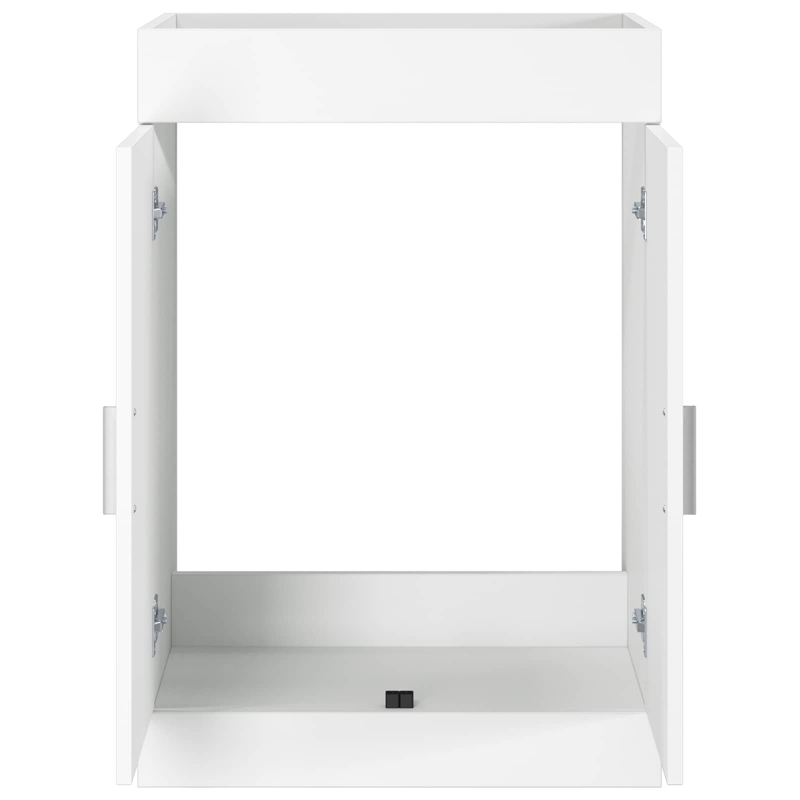 Gabinete de baño debajo del lavabo Blanco 56 x 37,5 x 81 cm
