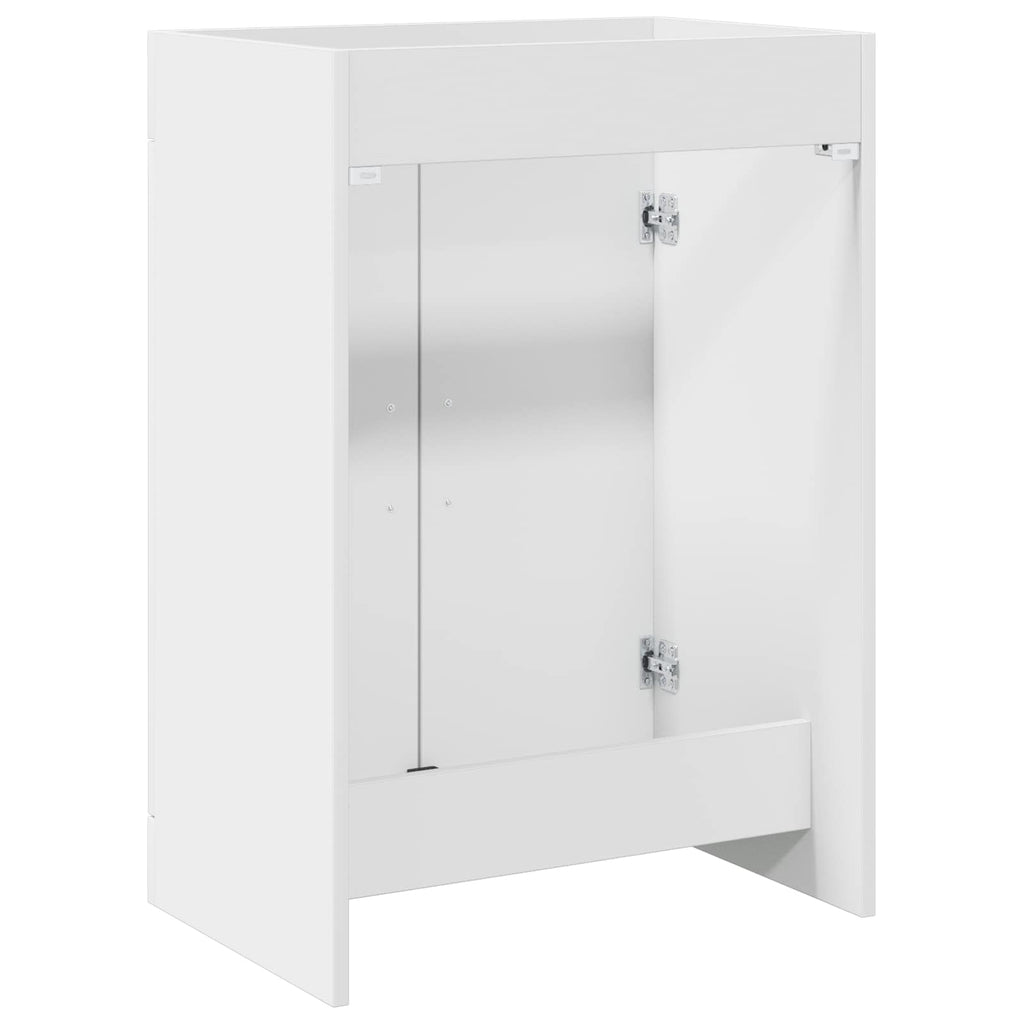 Gabinete de baño debajo del lavabo Blanco 56 x 37,5 x 81 cm