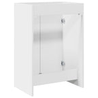Gabinete de baño debajo del lavabo Blanco 56 x 37,5 x 81 cm