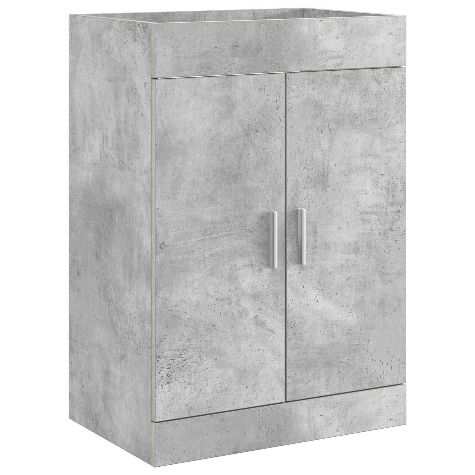 Gabinete de baño debajo del lavabo Blanco 56 x 37,5 x 81 cm