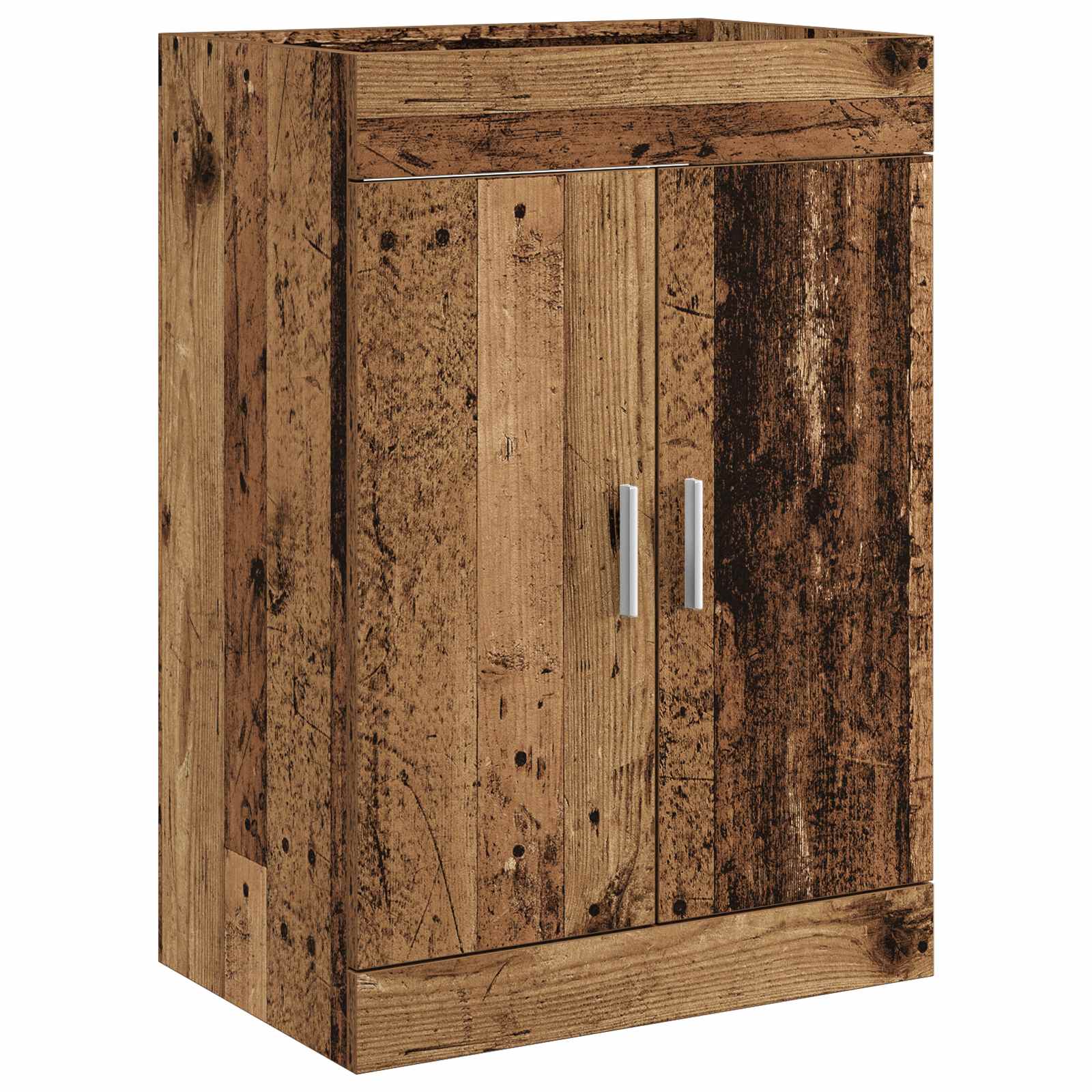 Gabinete de baño debajo del lavabo Blanco 56 x 37,5 x 81 cm