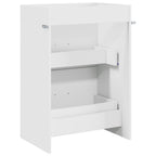 Gabinete de baño debajo del lavabo Blanco 56 x 37,5 x 81 cm