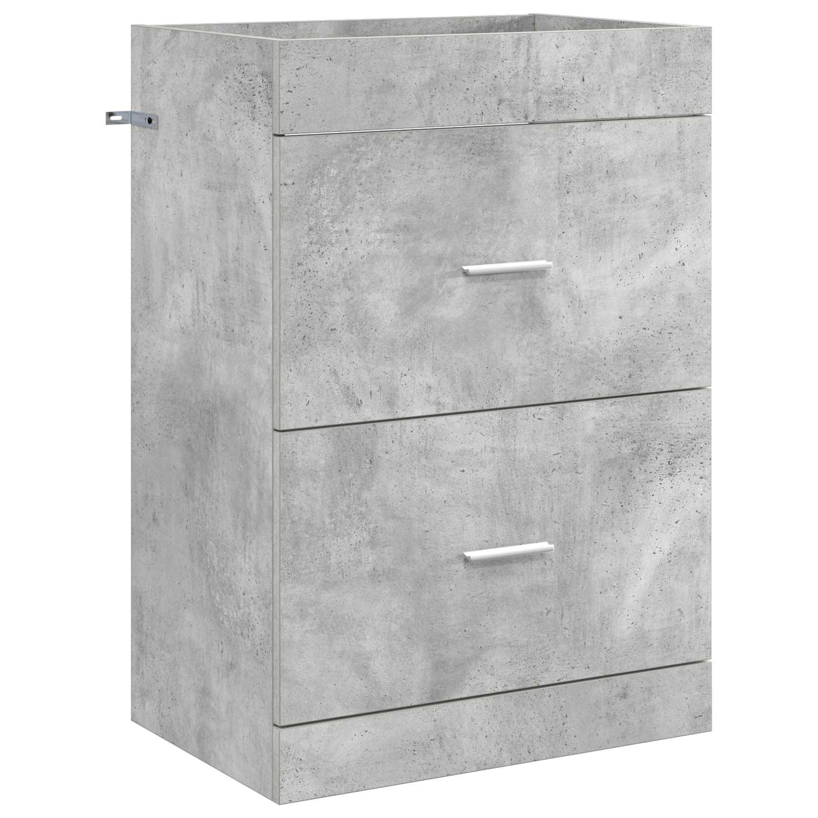 Gabinete de baño debajo del lavabo Blanco 56 x 37,5 x 81 cm