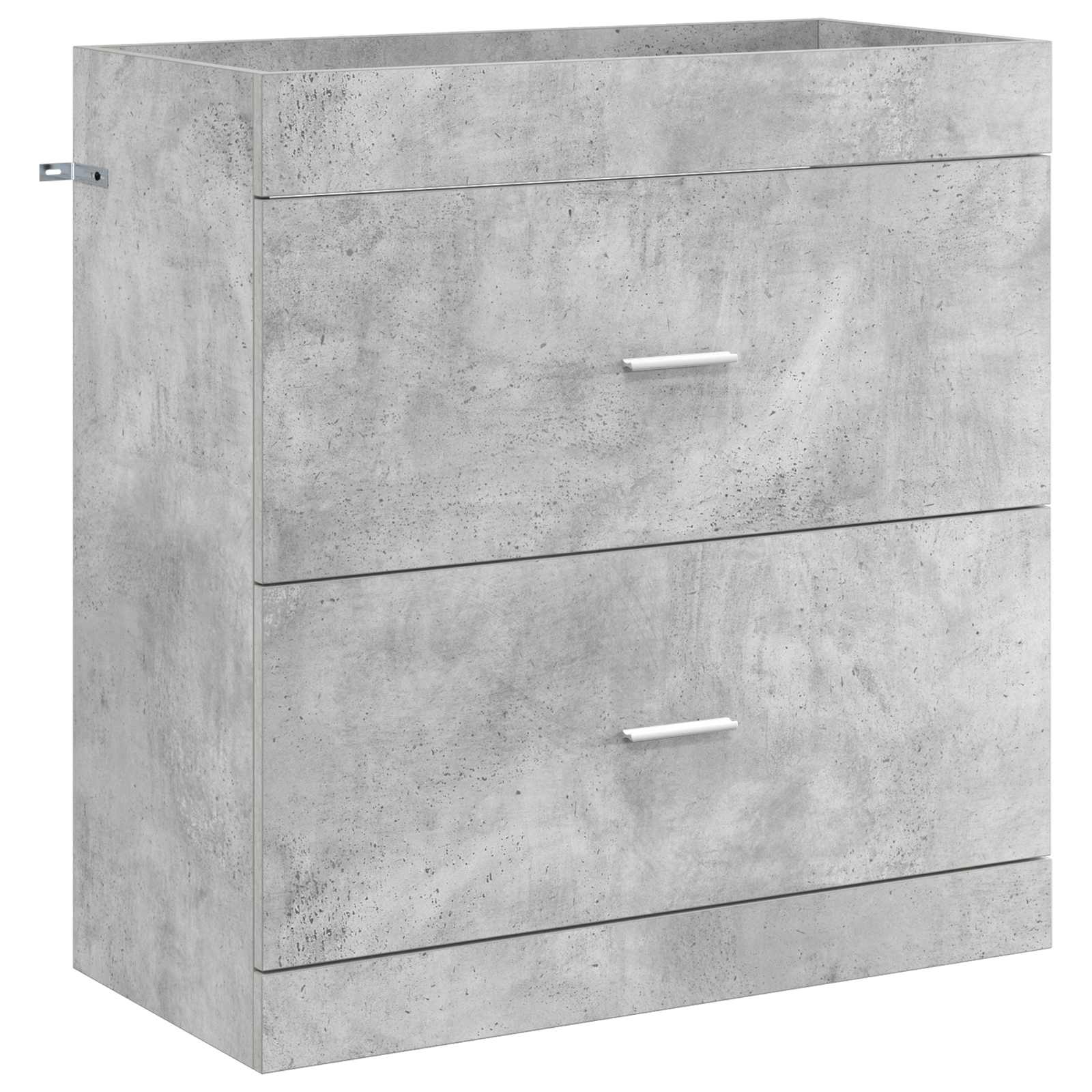 Gabinete de baño debajo del lavabo Blanco 56 x 37,5 x 81 cm