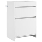 Gabinete de baño debajo del lavabo Blanco 56 x 37,5 x 81 cm