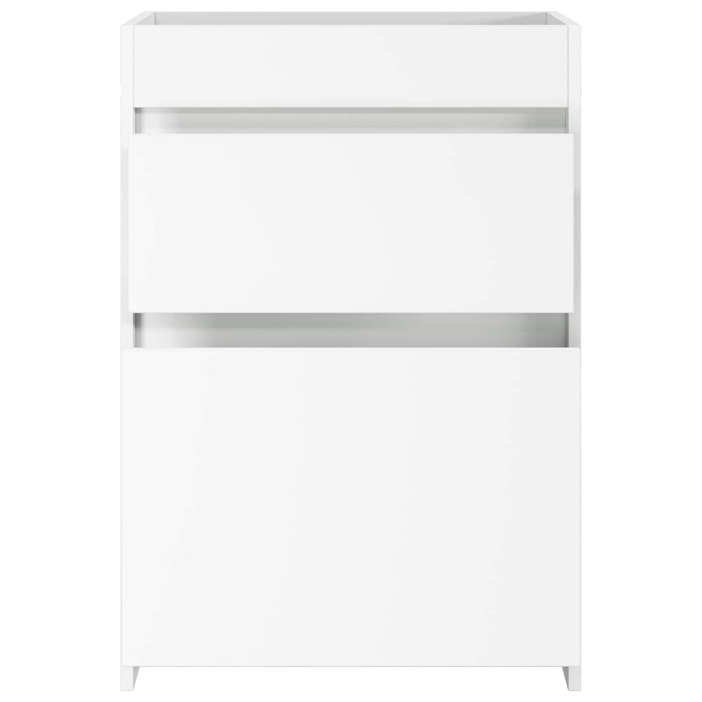 Gabinete de baño debajo del lavabo Blanco 56 x 37,5 x 81 cm