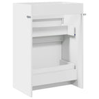 Gabinete de baño debajo del lavabo Blanco 56 x 37,5 x 81 cm