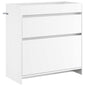 White Bathroom Vanity with Sink, 56 x 37.5 x 81 cm