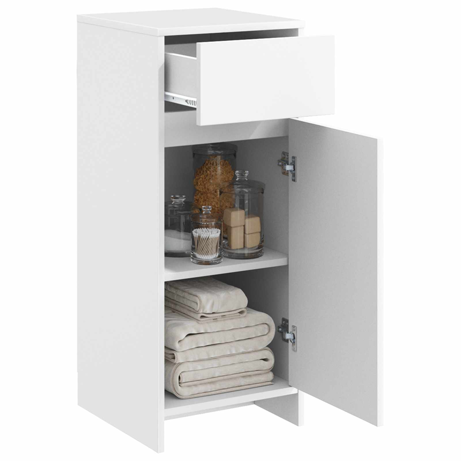 Mueble de Cuarto de Baño Blanco 35 x 36,5 x 85 cm