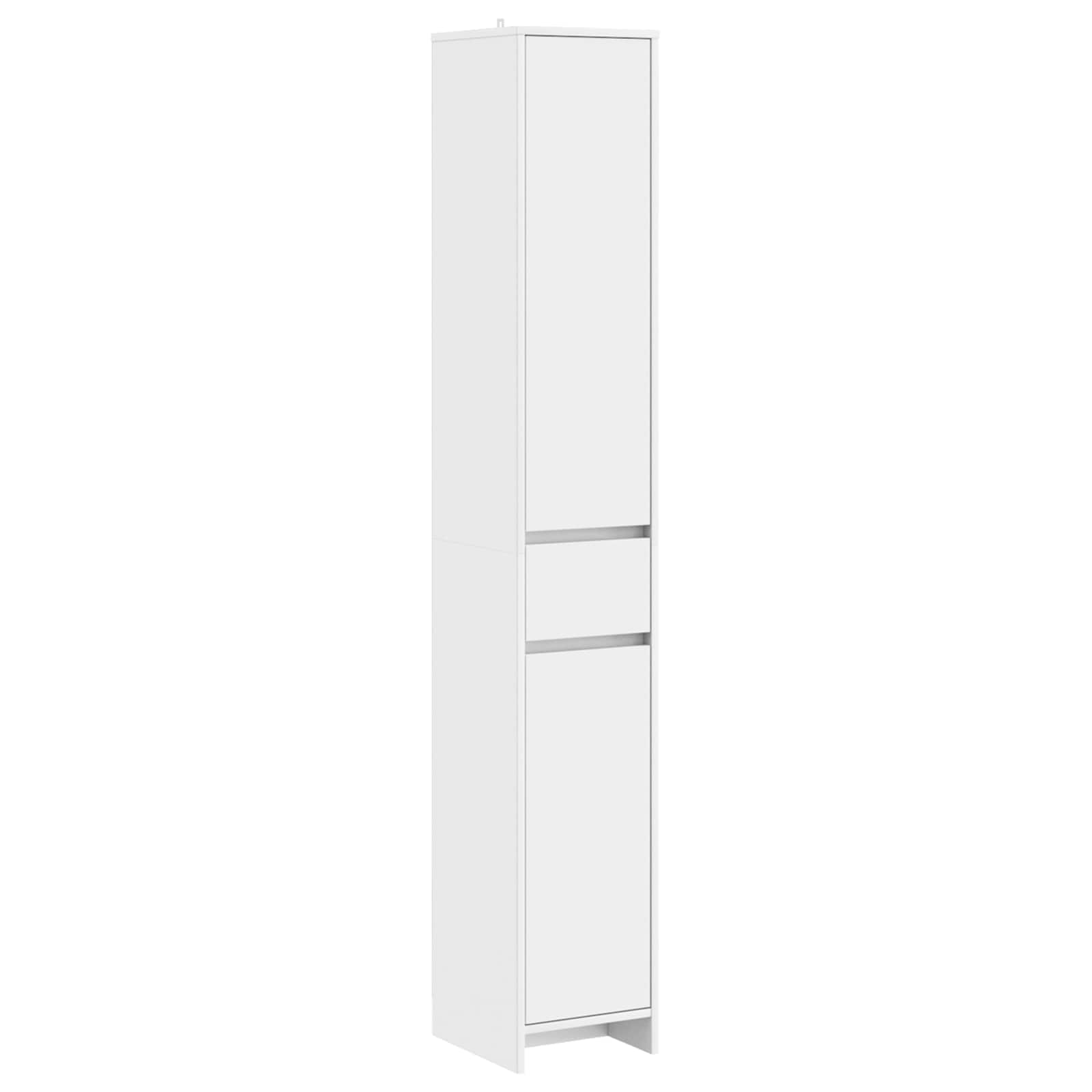 Mueble de Cuarto de Baño Blanco 30 x 33 x 190 cm