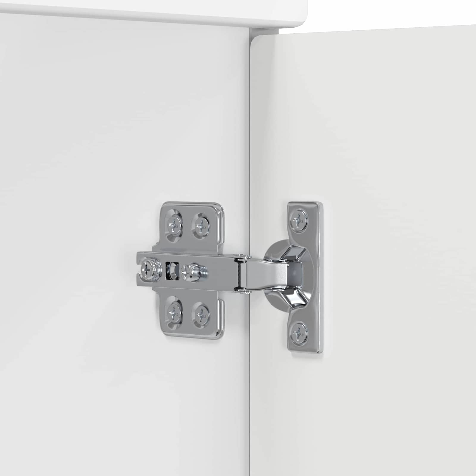 Gabinete de baño debajo del lavabo Blanco 56 x 37,5 x 81 cm