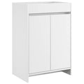 Gabinete de baño debajo del lavabo Blanco 56 x 37,5 x 81 cm