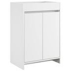 Gabinete de baño debajo del lavabo Blanco 56 x 37,5 x 81 cm