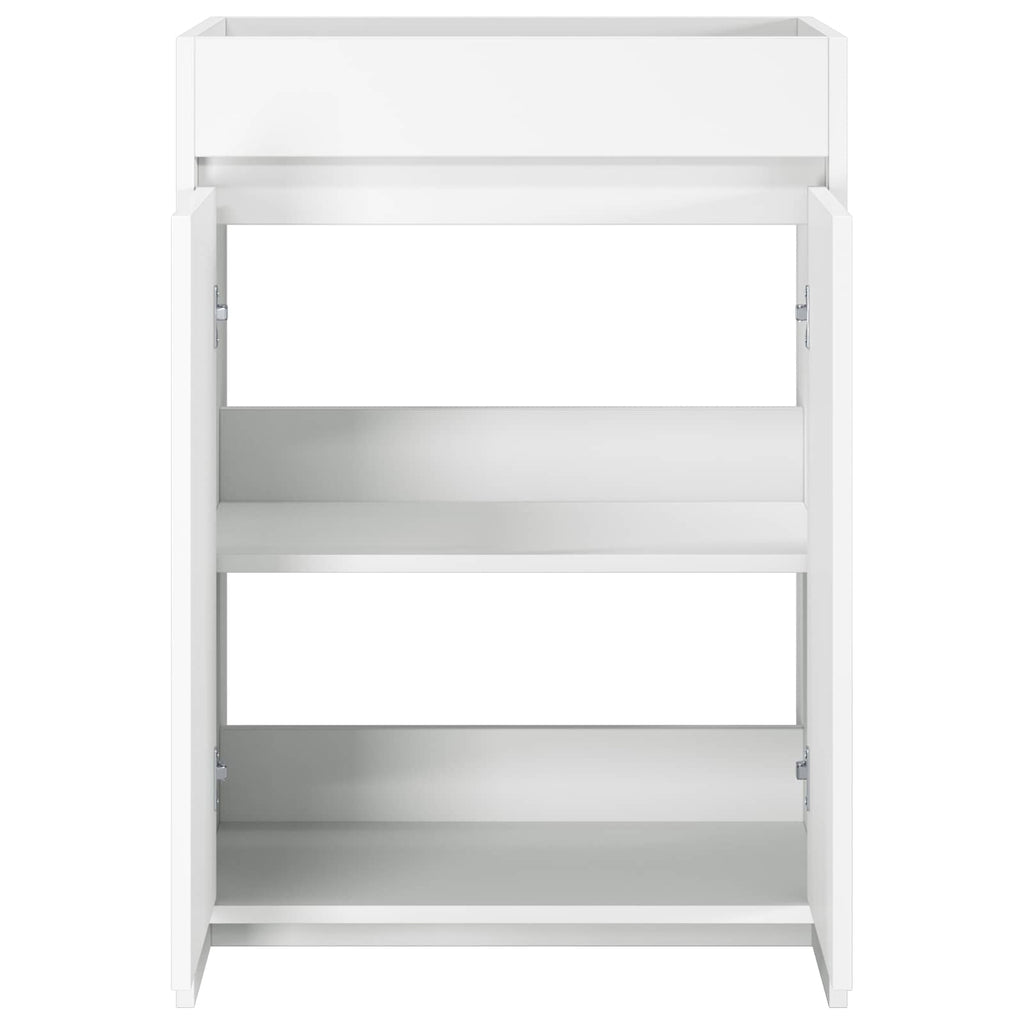 Gabinete de baño debajo del lavabo Blanco 56 x 37,5 x 81 cm