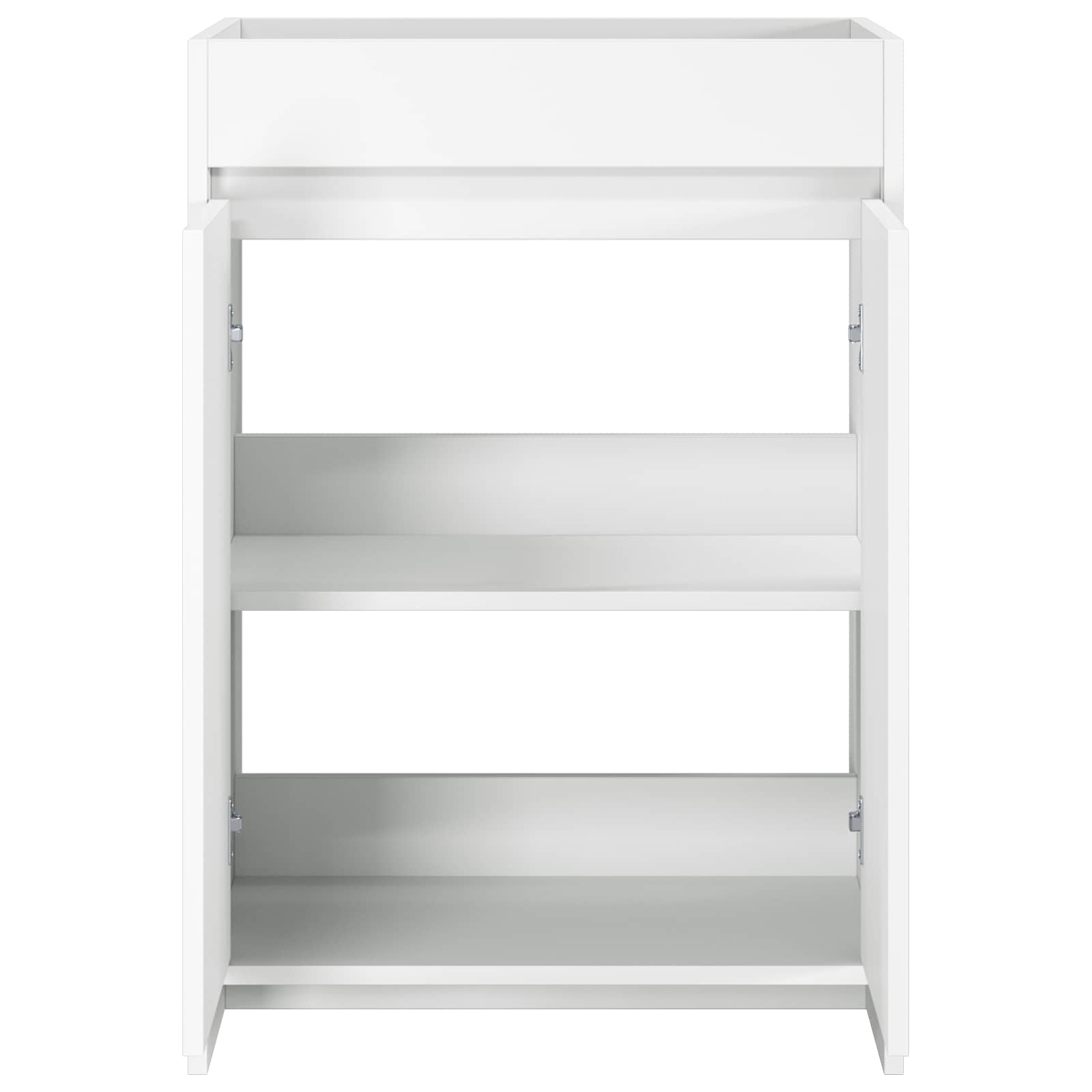 Gabinete de baño debajo del lavabo Blanco 56 x 37,5 x 81 cm