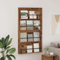 Magazine Rack 2 pcs Sonoma Grey 100 x 12 x 70 cm