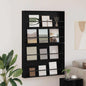 Magazine Rack 2 pcs Sonoma Grey 100 x 12 x 70 cm