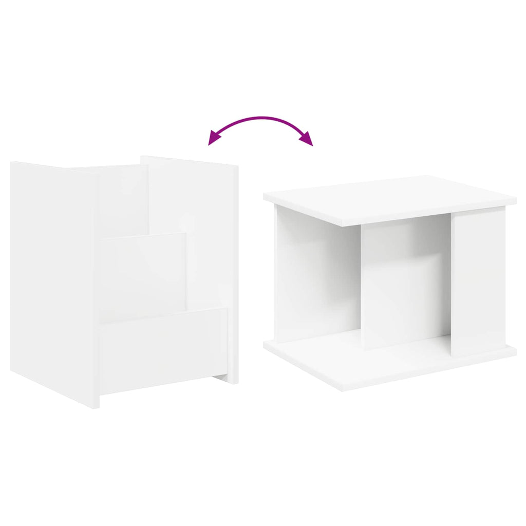 Estante de revistas 35 x 35 x 45 cm Madera de ingeniería