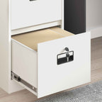 Mueble archivador 2 pcs 44 x 50 x 139 cm Acero Laminado en Frío