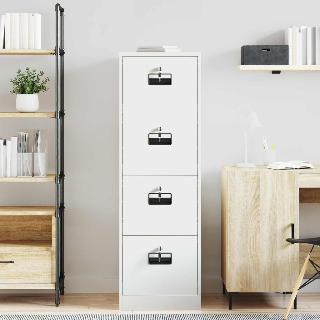 Mueble archivador 2 pcs 44 x 50 x 139 cm Acero Laminado en Frío
