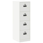 Mueble archivador 2 pcs 44 x 50 x 139 cm Acero Laminado en Frío