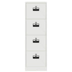 Mueble archivador 2 pcs 44 x 50 x 139 cm Acero Laminado en Frío
