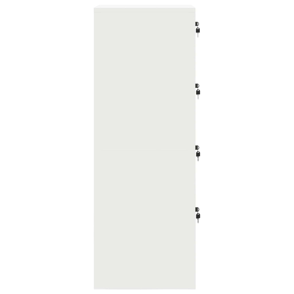 Mueble archivador 2 pcs 44 x 50 x 139 cm Acero Laminado en Frío
