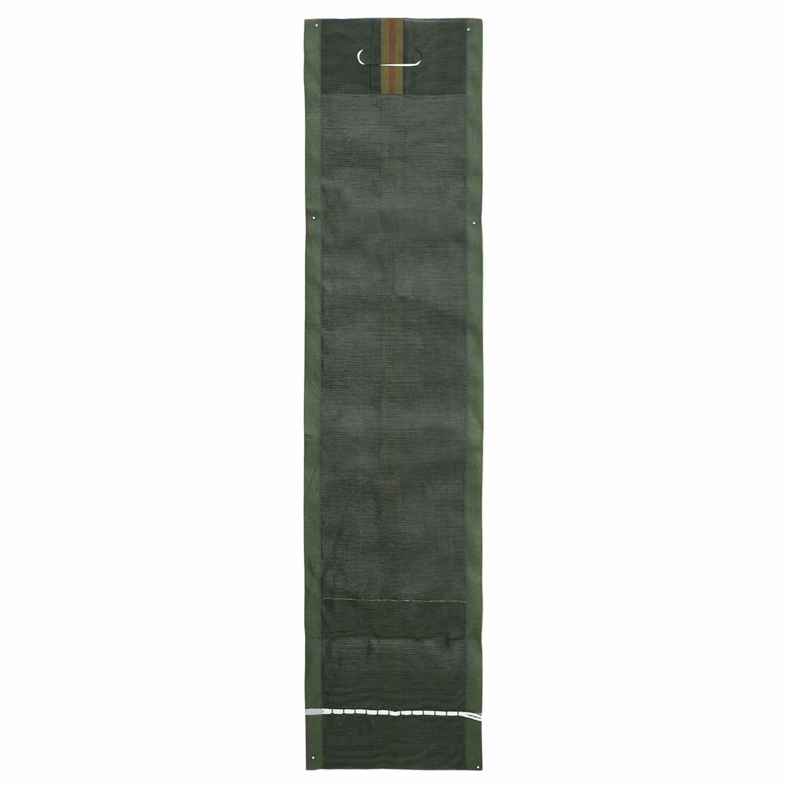 Sacos de arena 10 pcs Verde oscuro 100 x 25 cm HDPE