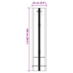 Sacos de arena 10 pcs Verde oscuro 100 x 25 cm HDPE