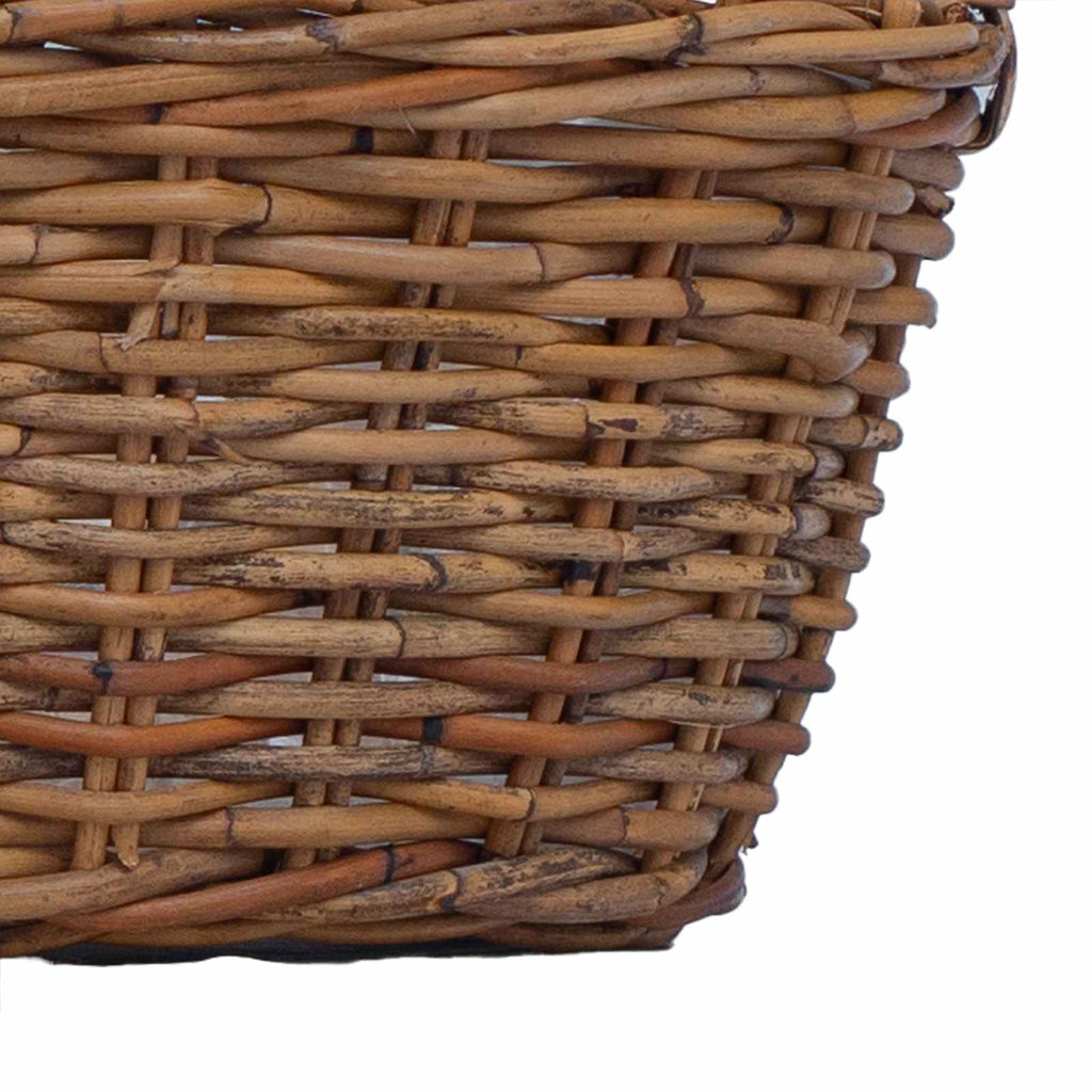 Cesta para Plantas con almacenamiento 2 pcs Gris Ratan Lacak