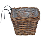 Cesta Colgante para Plantas 2 pcs Gris 48 x 22 x 15 cm