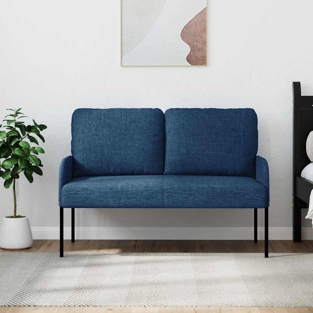 Sofás con cojín 110cm Azul Madera contrachapada