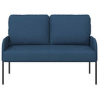 Sofás con cojín 110cm Azul Madera contrachapada
