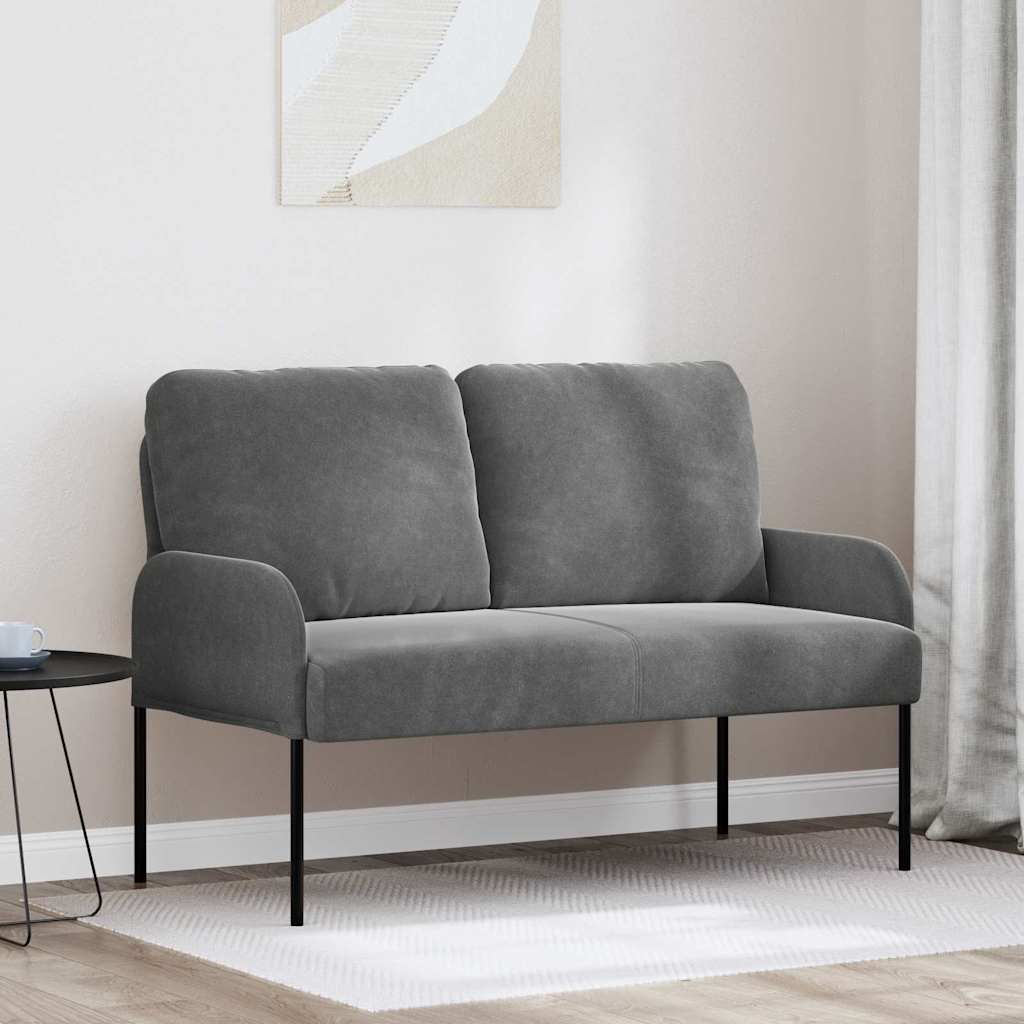 Sofás com almofada 110cm Amarelo Contraplacado