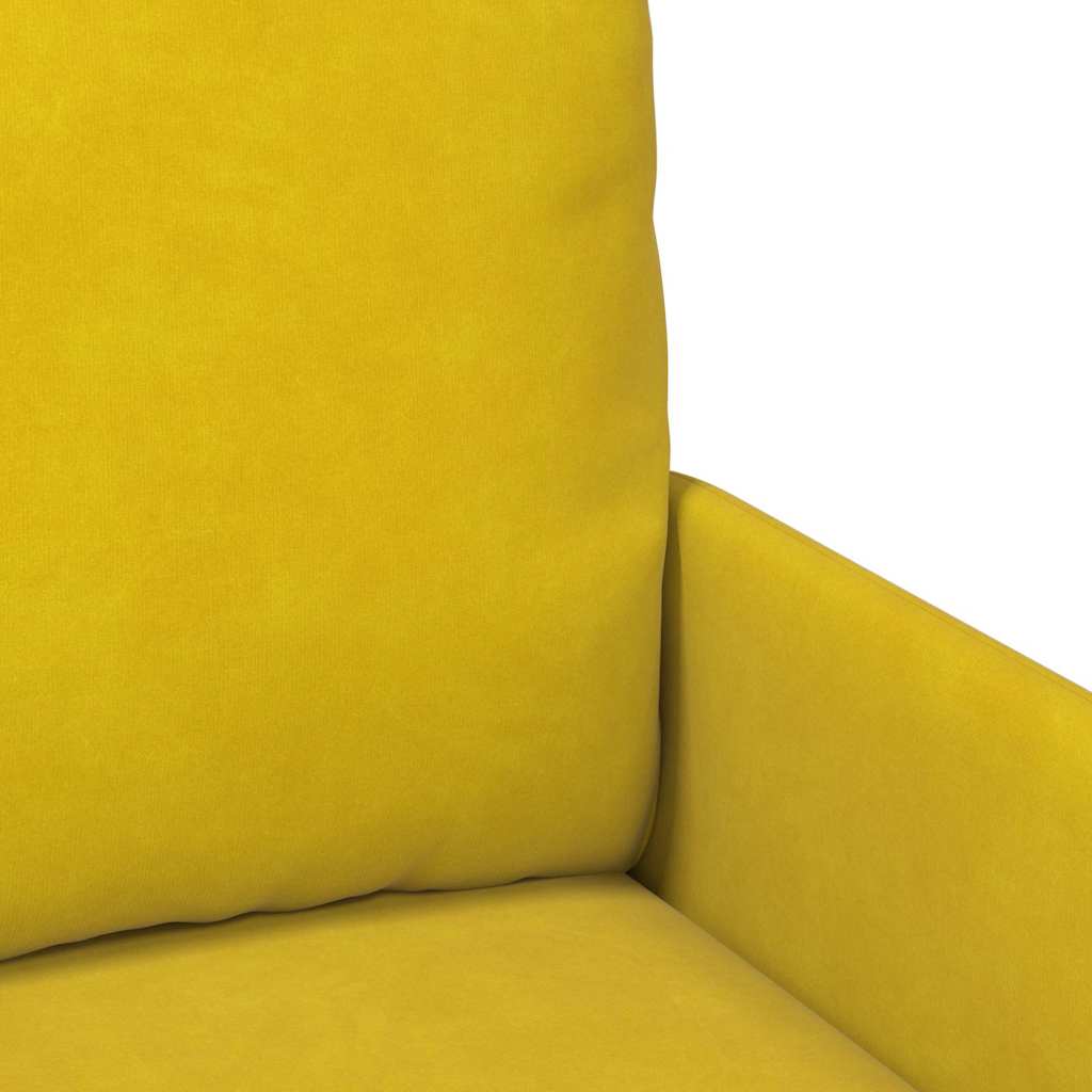 Sofás con cojín 110cm Amarillo Madera contrachapada