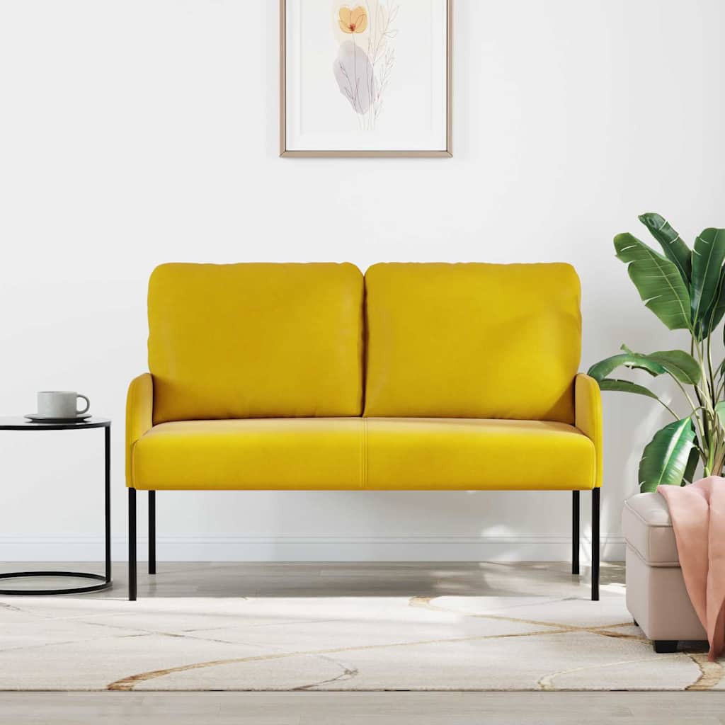 Sofás con cojín 110cm Amarillo Madera contrachapada