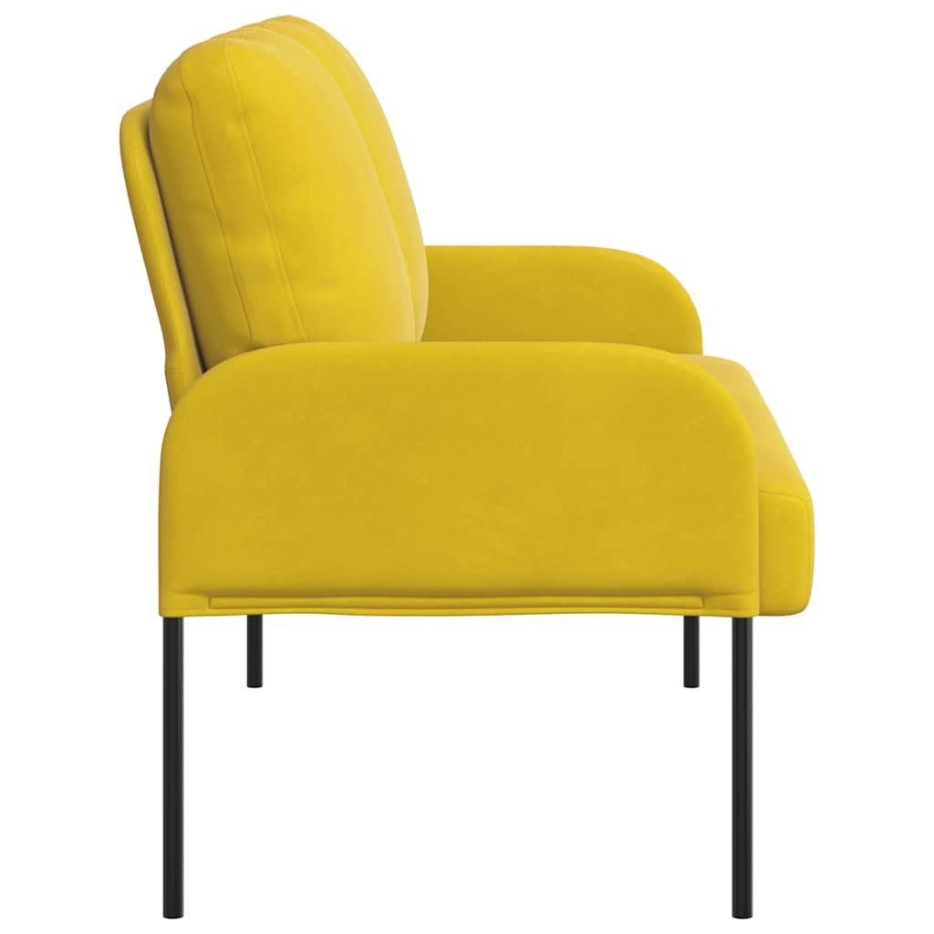Sofás con cojín 110cm Amarillo Madera contrachapada