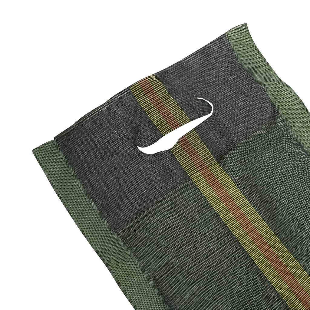 Sacos de arena 10 pcs Verde 120 x 27 cm HDPE