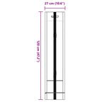 Sacos de arena 10 pcs Verde 120 x 27 cm HDPE