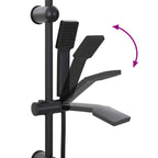 Sistema de Ducha Negro 47 x 20 x 95 cm Acero inoxidable