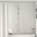 Sistema de Ducha Negro 47 x 20 x 95 cm Acero inoxidable